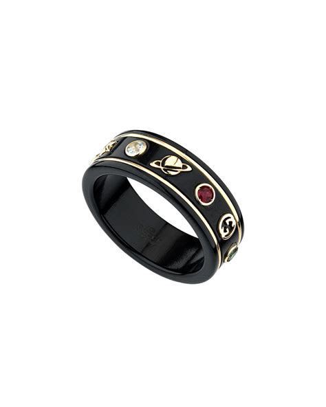 gucci planets ring|gucci icon band ring.